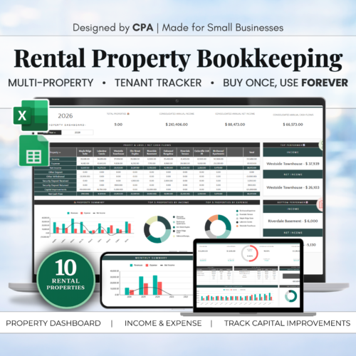 Rental Property Bookkeeping System